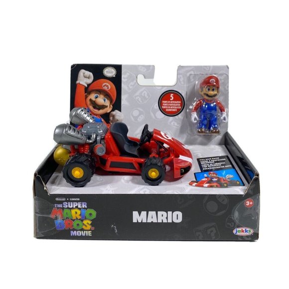 Jakks Pacific | Toys | The Super Mario Bros Movie Pull Back Racer ...